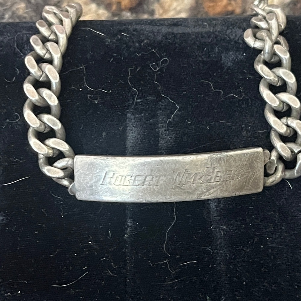 VTG WW2 Identification Bracelet all Sterling